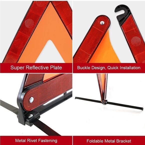 Reflective Safety Triangles  - Picture 3 of 7